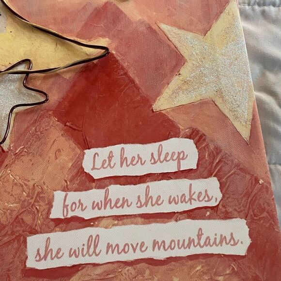 Thin canvas art perfect for girls room! - Picture 7 of 8